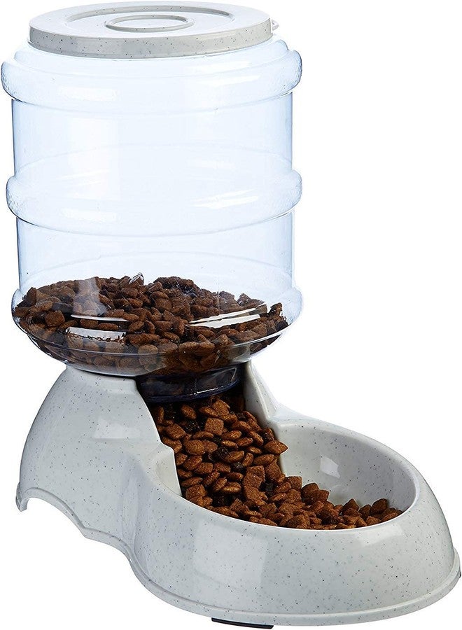 Envop Pet Feeder Food Dispenser Station - Replenish Pet Food for Dog Cat Animal Automatic Gravity Dry Food Storage Bottle Bowl Dish Stand (Multicolor) - Image 5